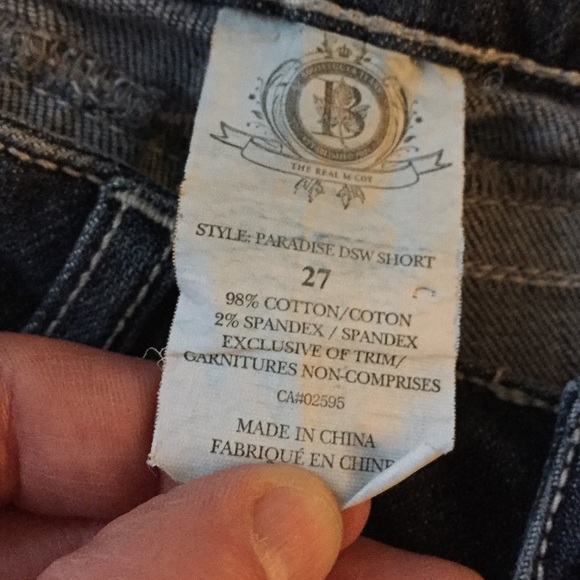 Ladies Denim shorts, size 27 - Picture 4 of 6